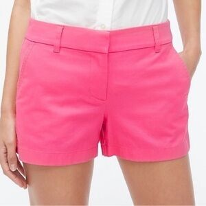 J Crew Hot Pink Chino Shorts
